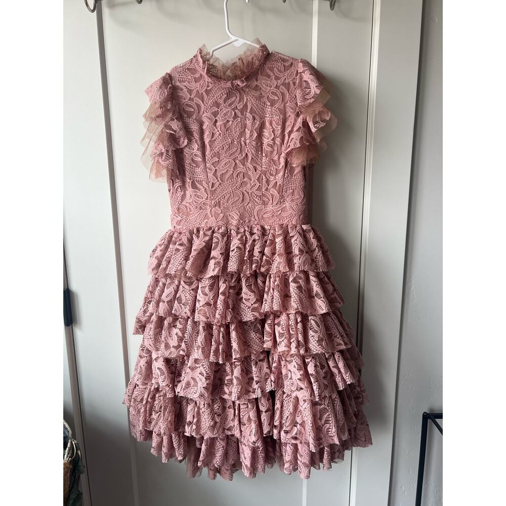 Joyfolie Mia Joy Anouk Dress in Pink Nude 8